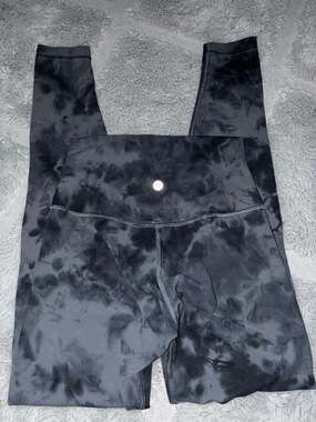 Lululemon Align High-Rise Pant 25" Diamond Dye Pitch Grey Graphite Grey